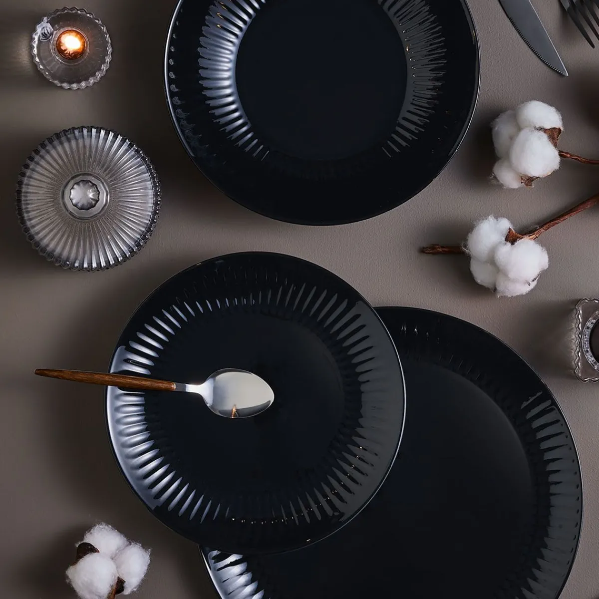 Luminarc Assiette à dessert 19 cm Cottage Noir> Plates