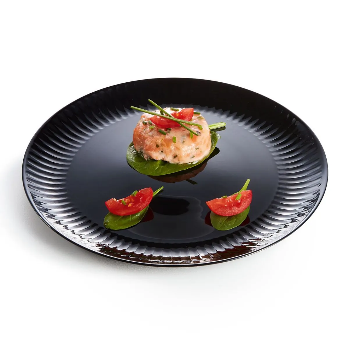 Luminarc Assiette plate 25 cm Cottage Noir> Plates