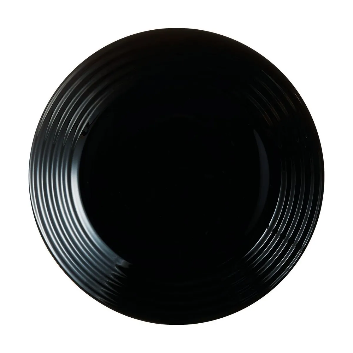 Luminarc Black plate 19 cm Harena> Plates