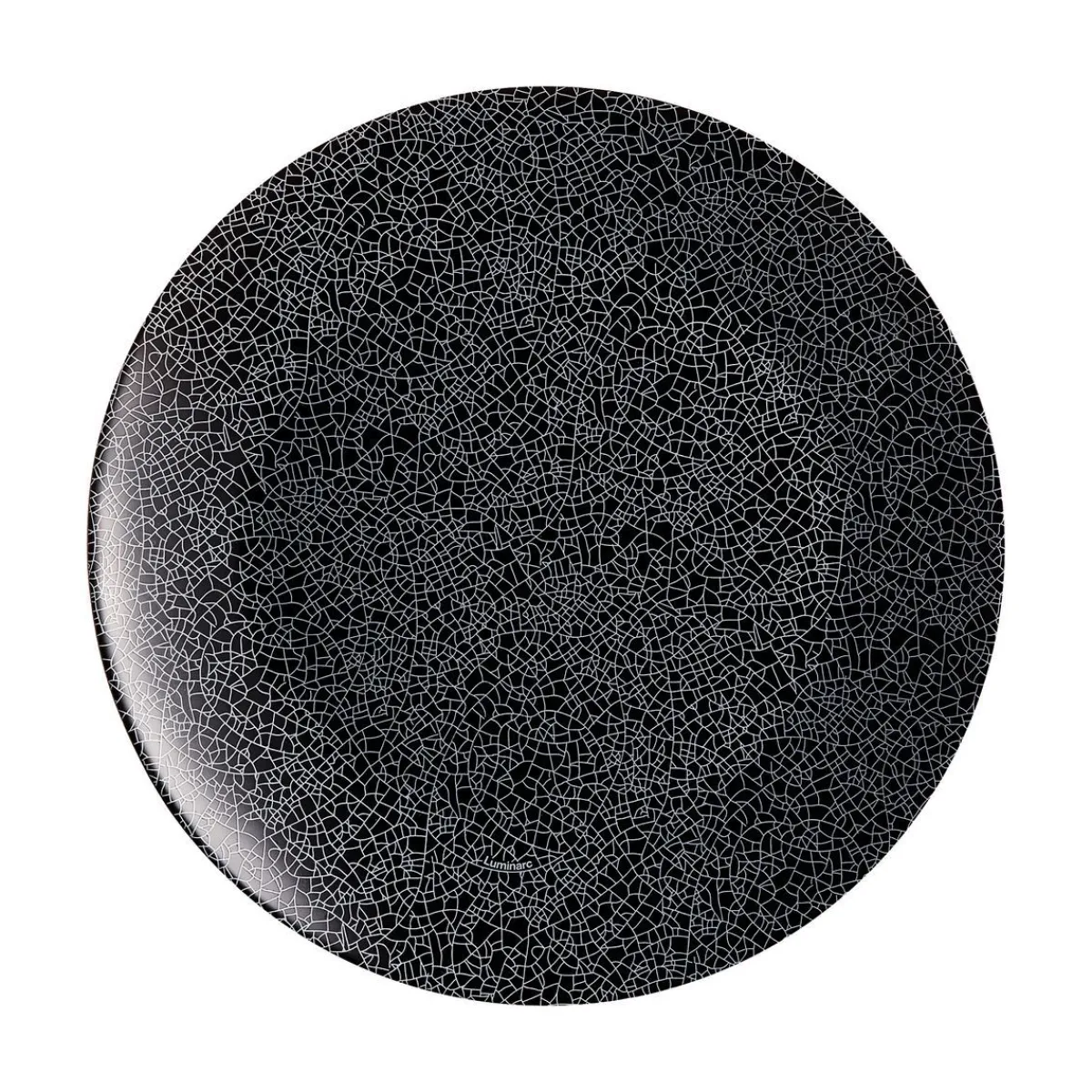 Luminarc Black plate 25 cm Zoe> Plates