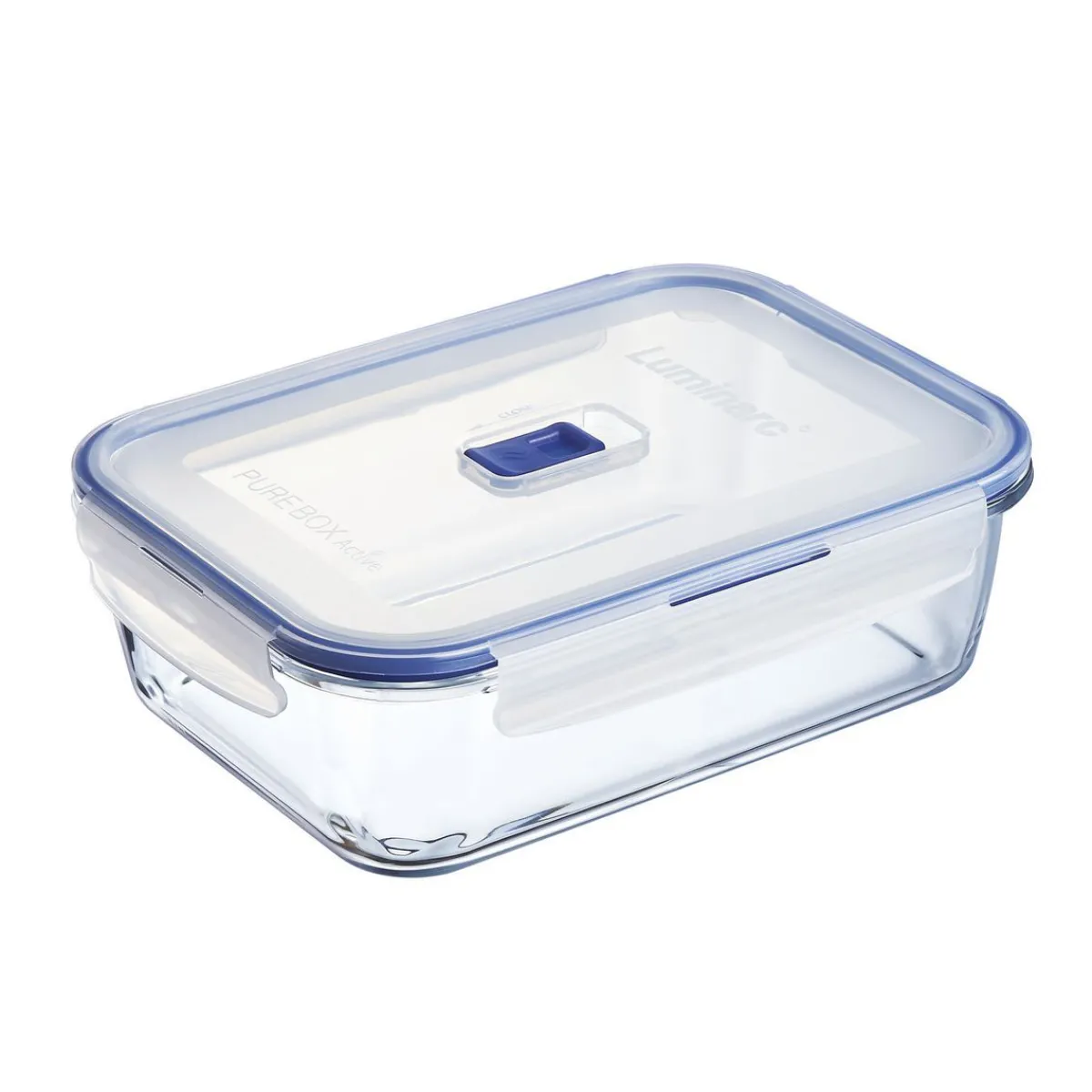 Luminarc Boîte hermétique rectangulaire 197 cl Pure Box Active + Couvercle> Food Containers