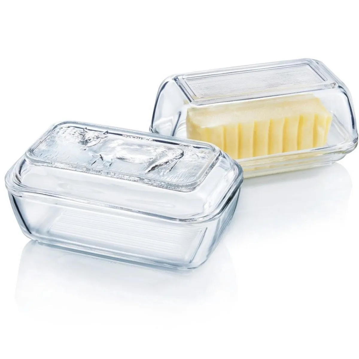 Luminarc Butter dish 17 x 10.5 cm Le Verre Français> Accessories And Utensils