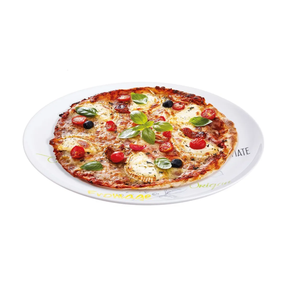 Luminarc Decorated white pizza plate 32,3 cm Friend's Time> Plates