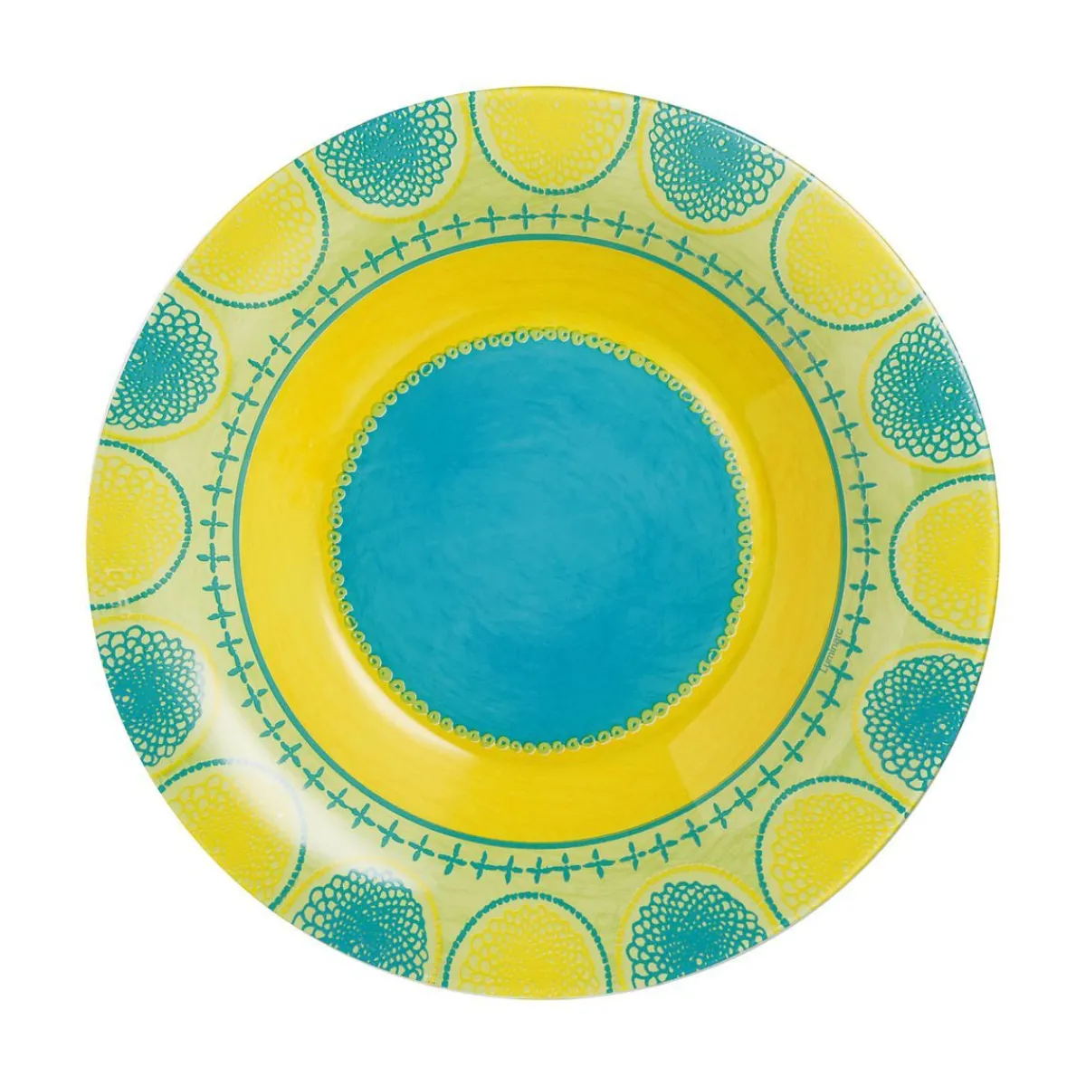 Luminarc Deep plate 21,5 cm Propriano Turquoise> Plates