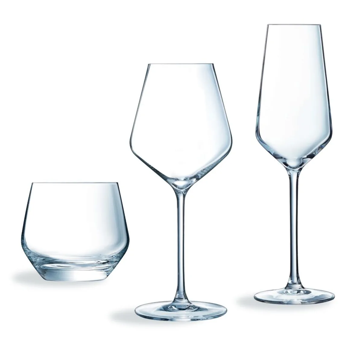 Cristal d'Arques Ensemble 18 verres Ultime> Services De Verrerie