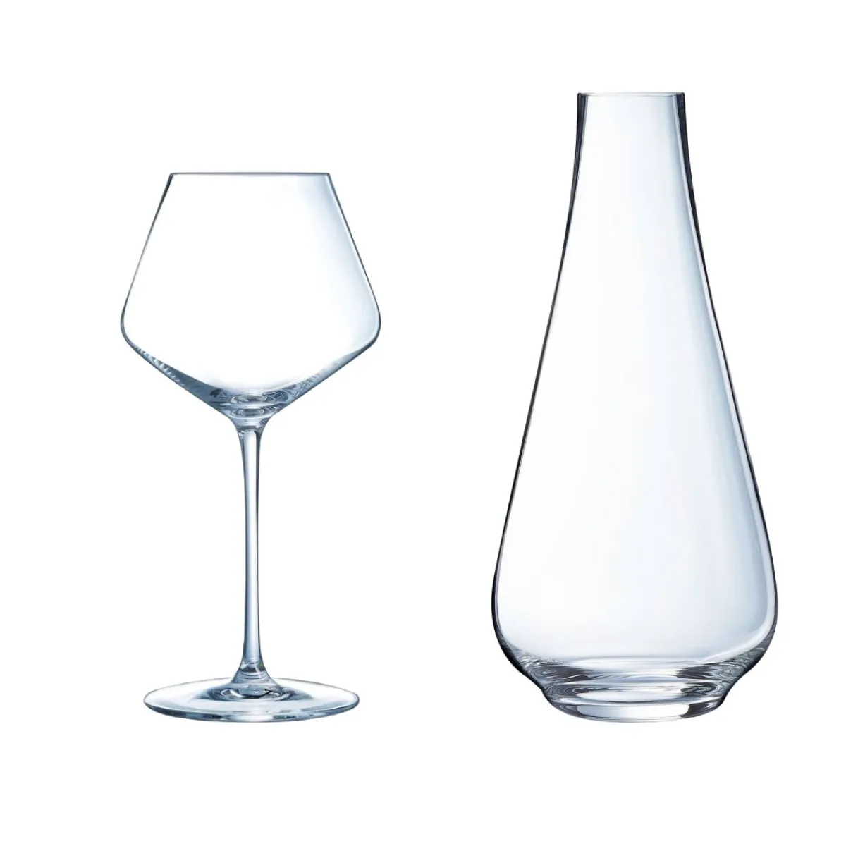 Cristal d'Arques Ensemble 6 verres Ultime 47cl et Carafe Universal> Services De Verrerie