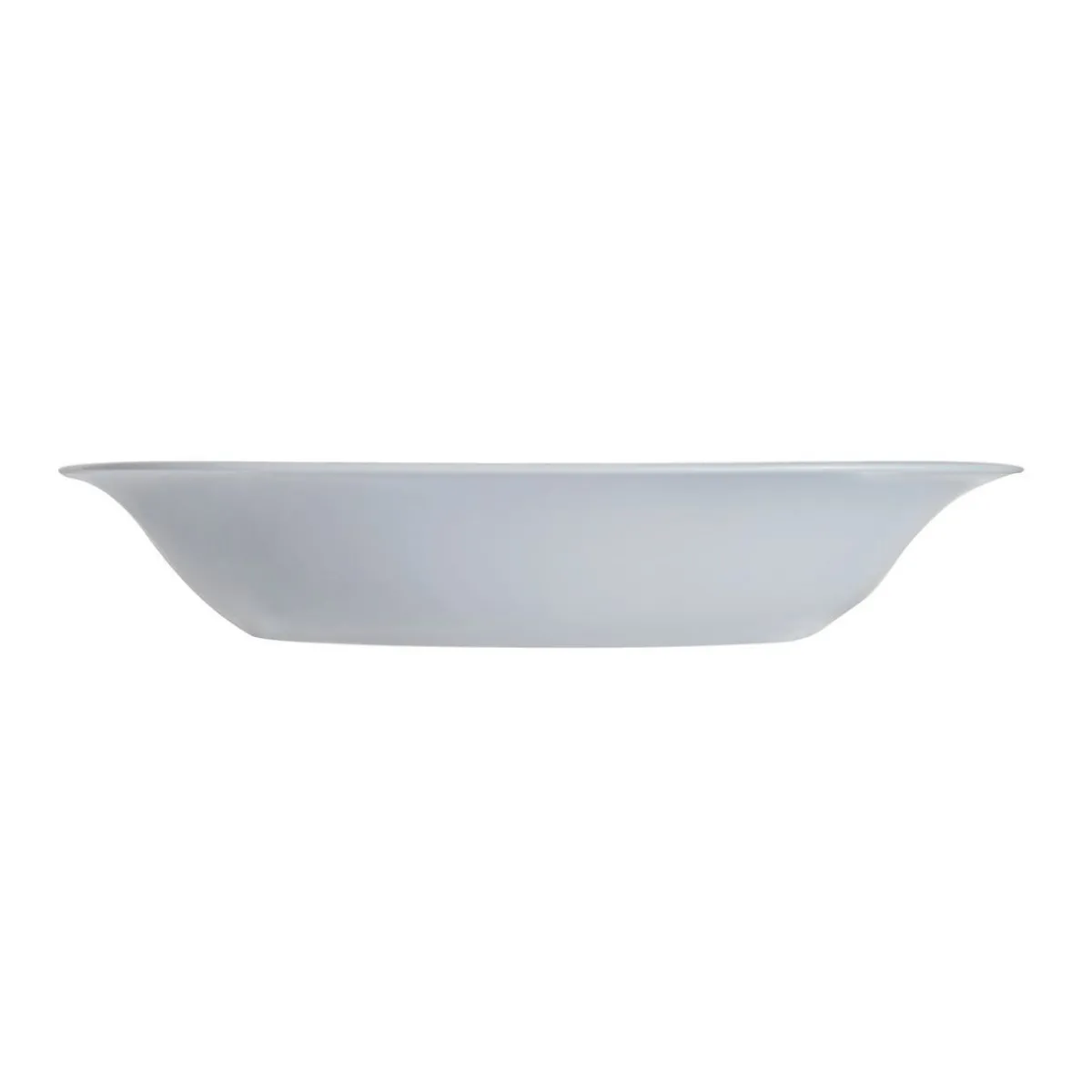 Luminarc Grey deep plate 22,8 x 21,2 cm Carine> Plates