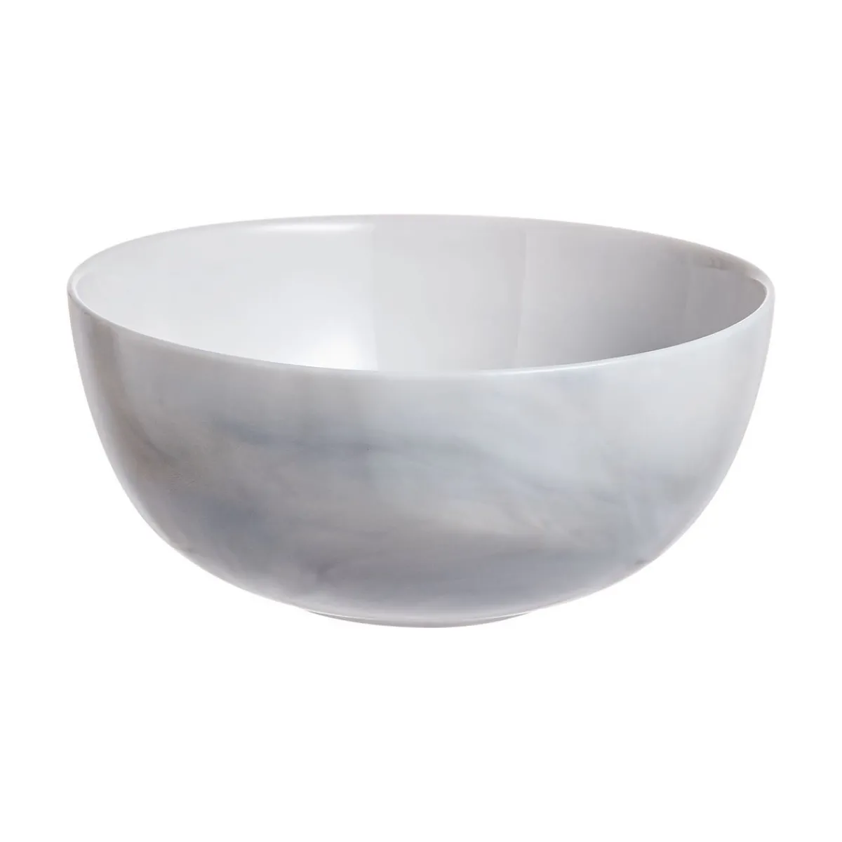 Luminarc Grey salad bowl 21 cm Diwali Marble> Salad Bowls And Serving Dishes