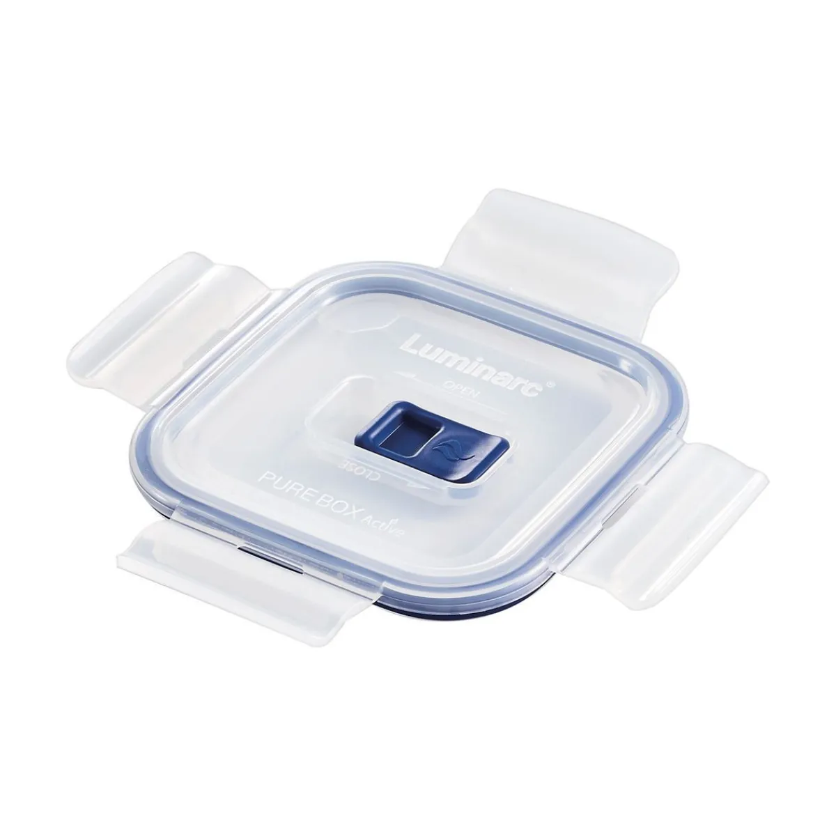 Luminarc Lid for 38 & 75 cl Square Box Pure Box Active> Food Containers