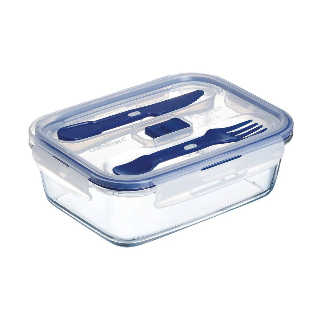 Luminarc Lunch box 122 cl Pure Box Active> Lunch Box | Food Containers