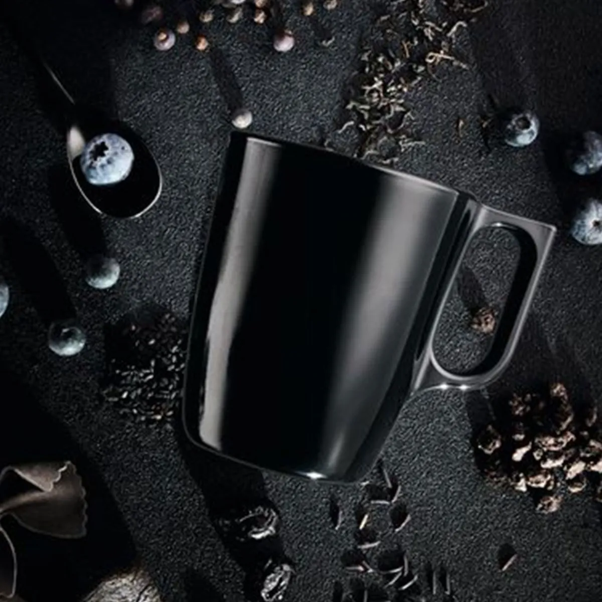 Luminarc Mug 25 cl Noir Flashy> Cups, Mugs, Bowls