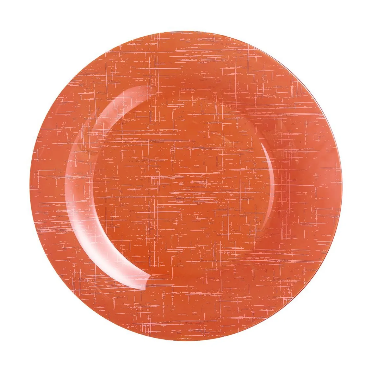 Luminarc Orange flat plate 25 cm Poppy> Plates