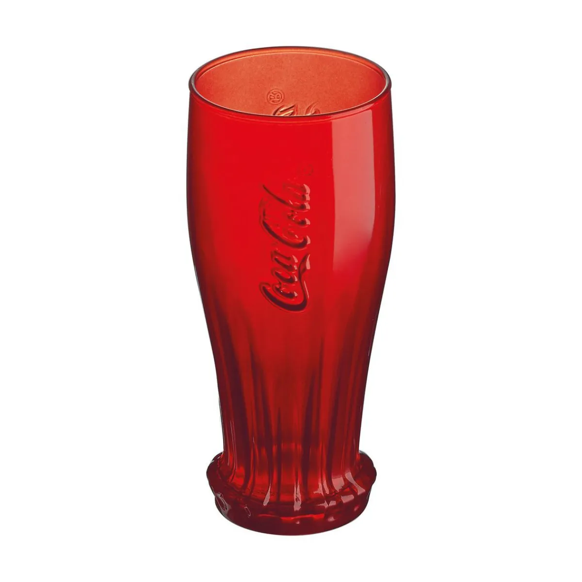 Luminarc Red glass 35 cl Coca-Cola Caps> Table Glasses