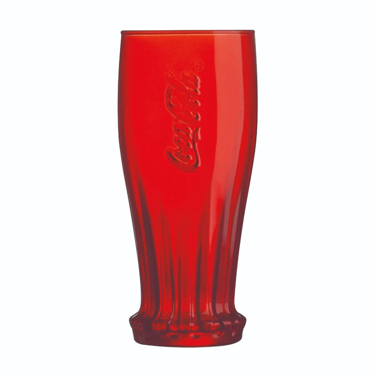 Luminarc Red glass 35 cl Coca-Cola Caps> Table Glasses