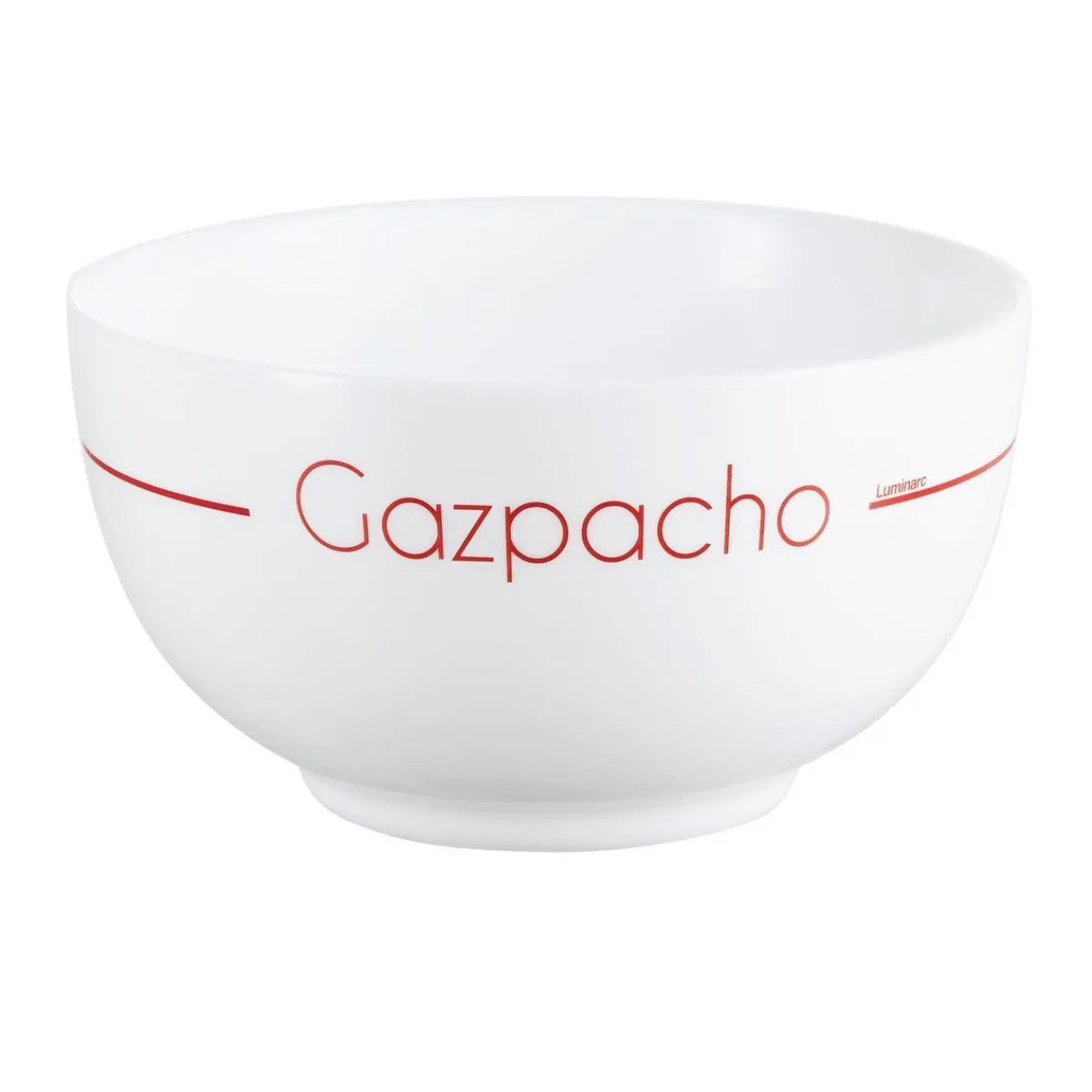 Luminarc Set of 4 decorated white bowls 7,9 cm Soupset> Cups, Mugs, Bowls