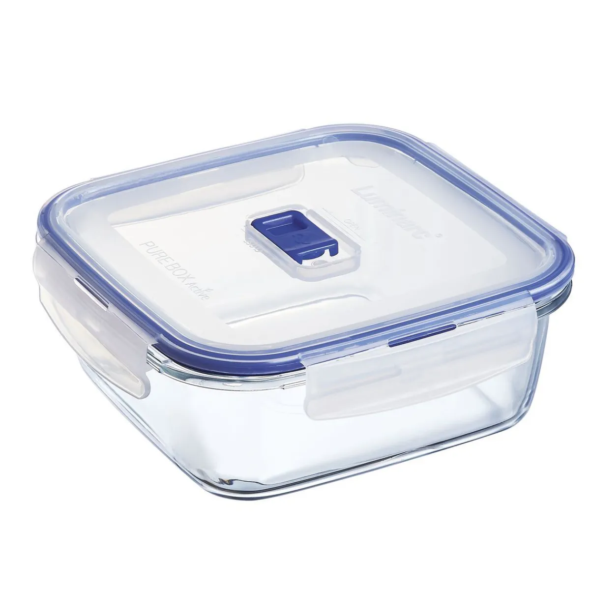 Luminarc Square storage box 122 cl Pure Box Active> Lunch Box | Food Containers