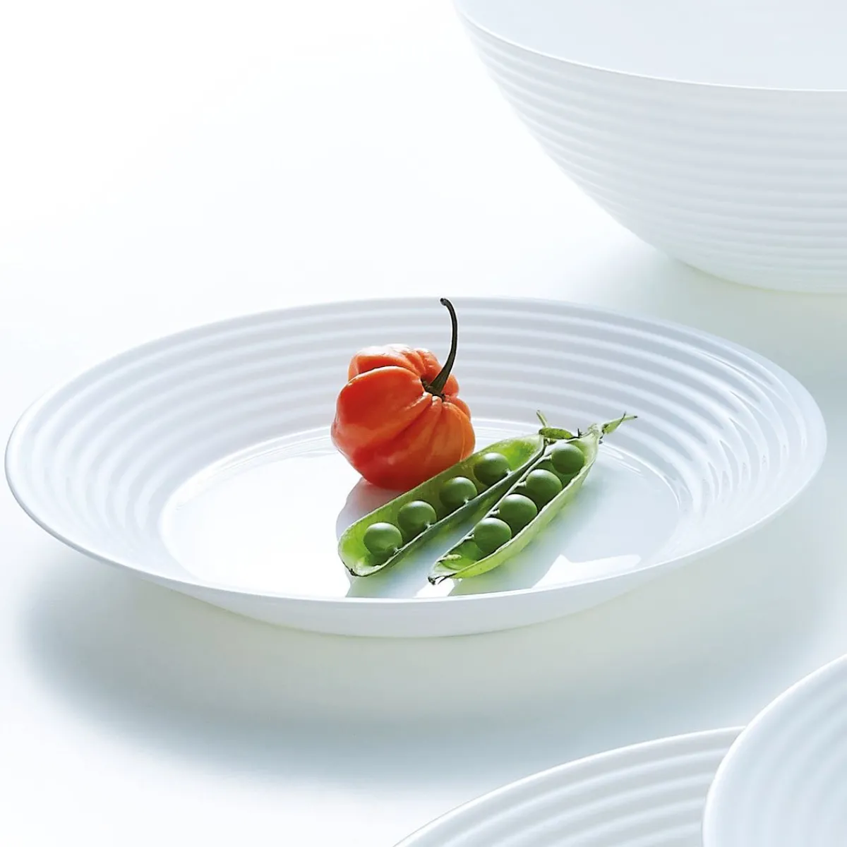 Luminarc White deep plate 23 cm Harena> Plates