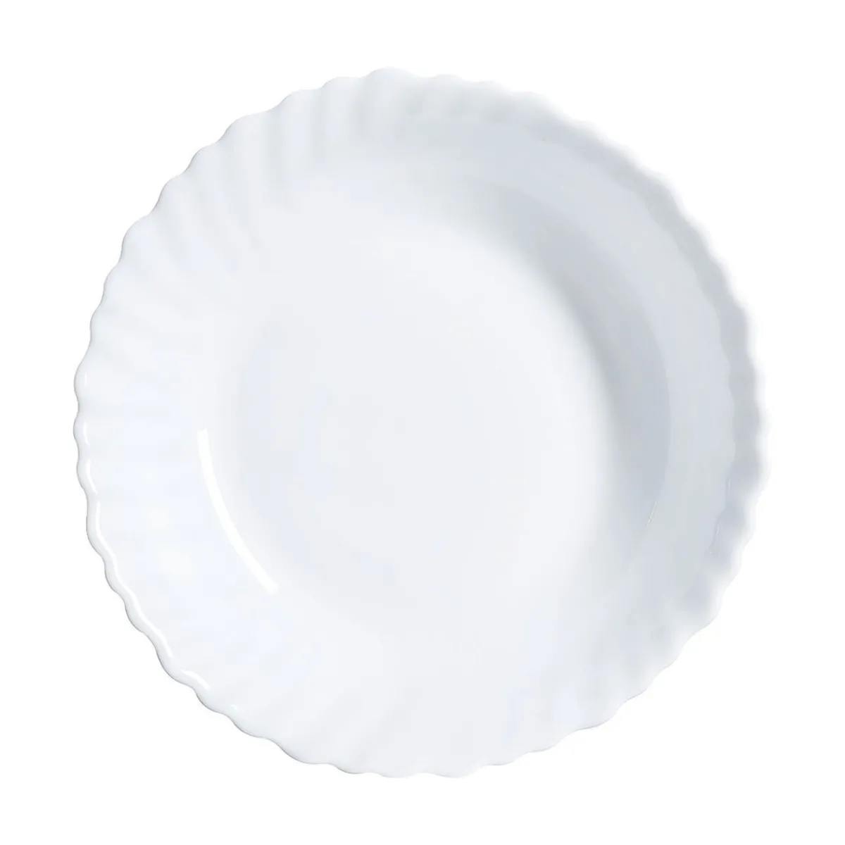 Luminarc White individual bowl 18 cm Feston> Bowls, Verrines And Boards