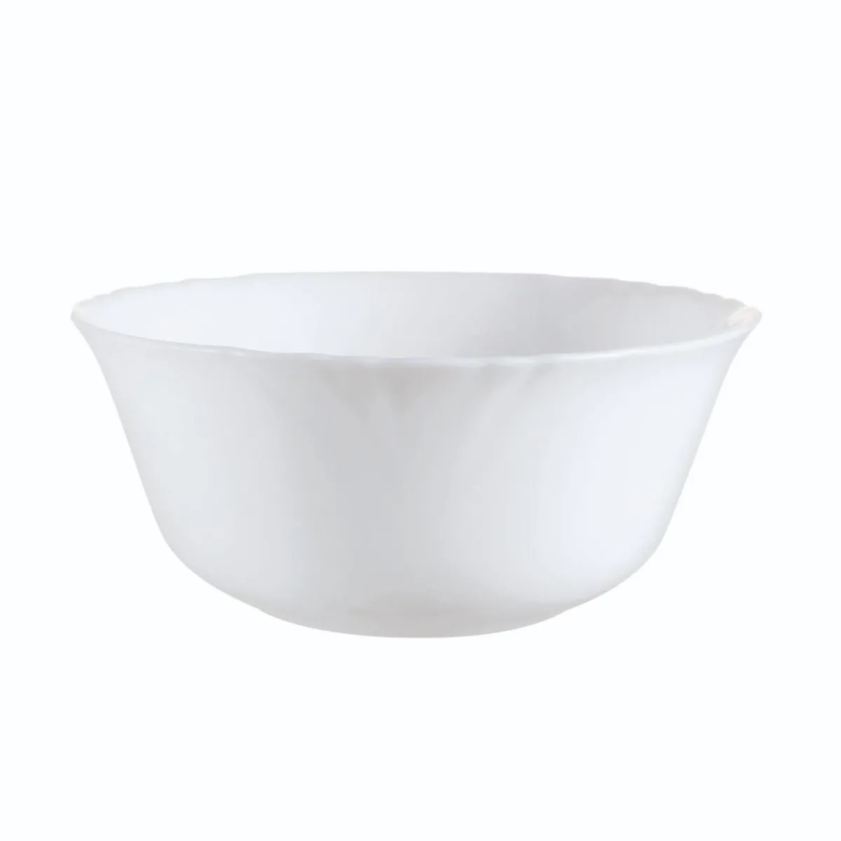 Luminarc White salad bowl 24 cm Cadix> Salad Bowls And Serving Dishes