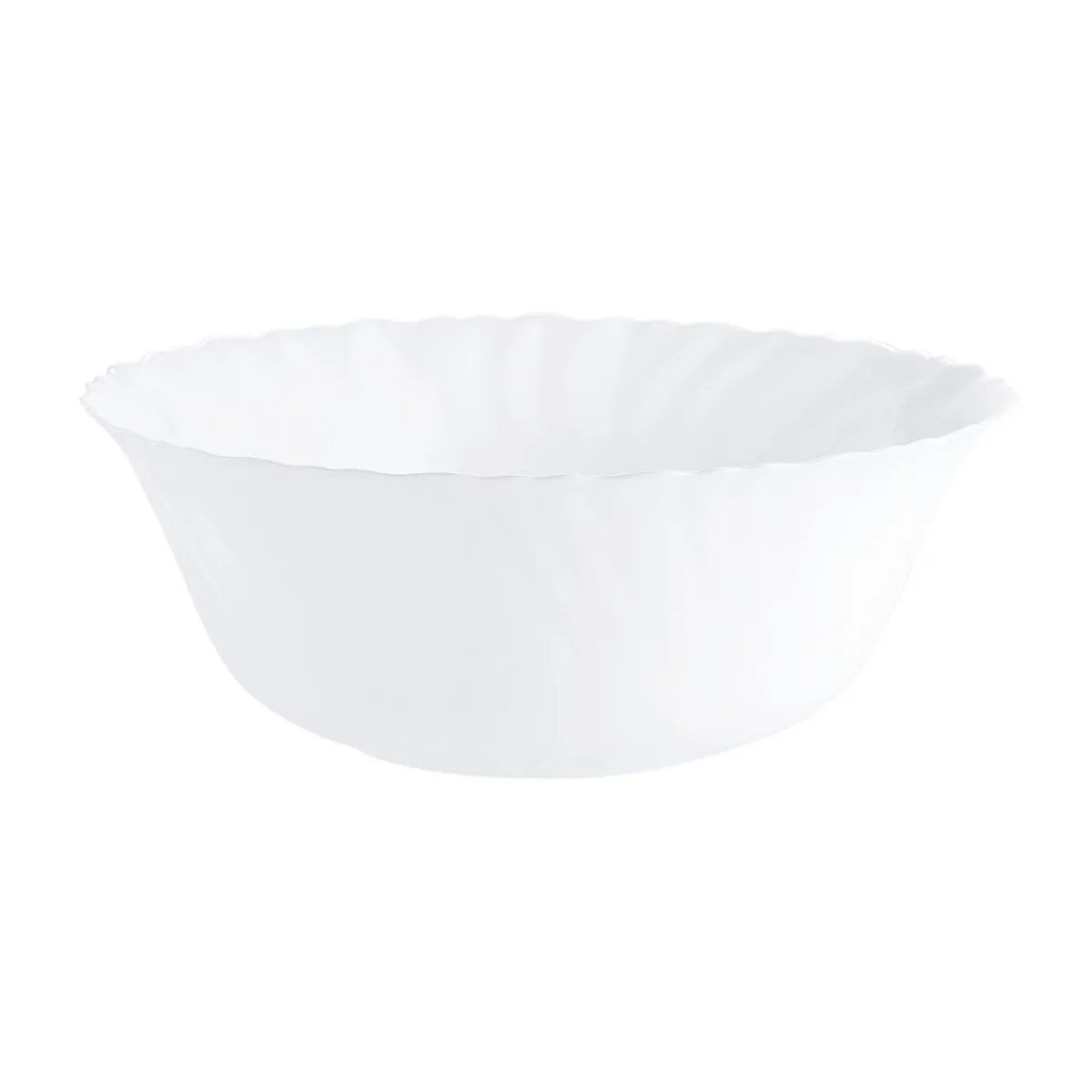 Luminarc White salad bowl 25 cm Feston> Salad Bowls And Serving Dishes