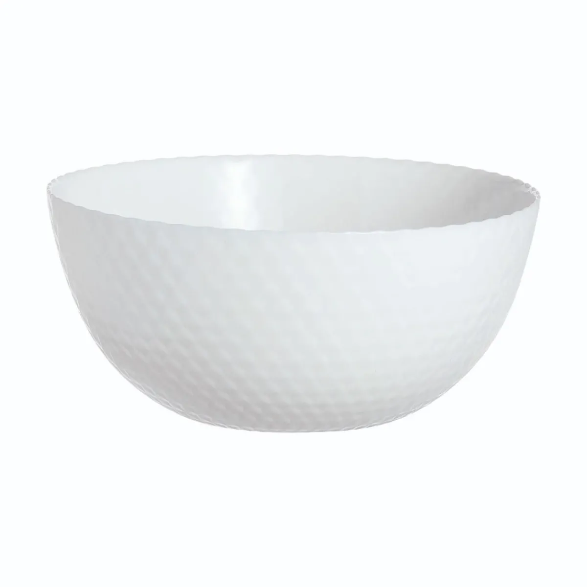 Luminarc White salad bowl 24 cm Pampille> Salad Bowls And Serving Dishes